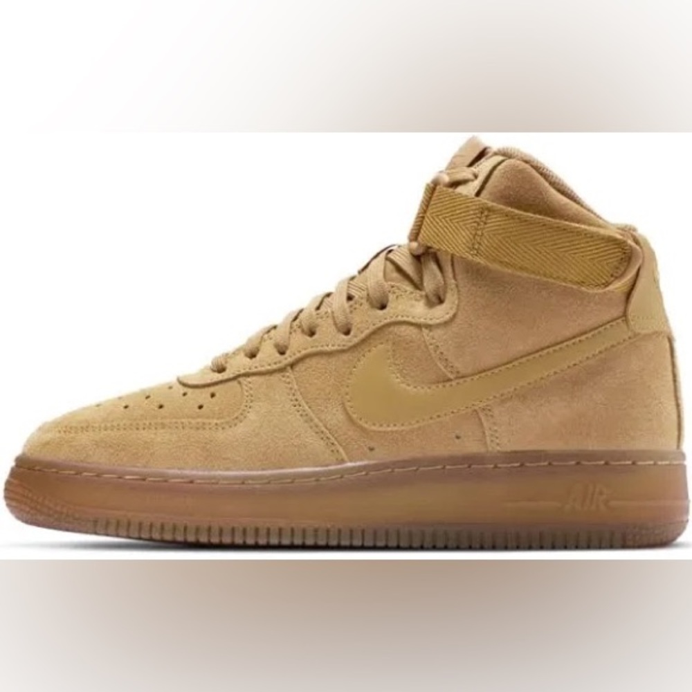 Nike Air Force high top - wheat